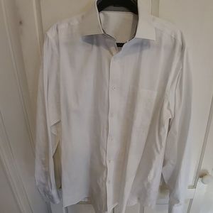 Bugatchi Classic Fit Dress Shirt Size L